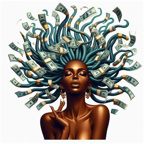 Arte Vectorial Hiperrealista Mujer Bonita Bikini Reina De Las Compras Desperdicio De Dinero