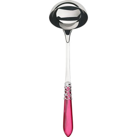 melodia brilliant soup ladle raspberry