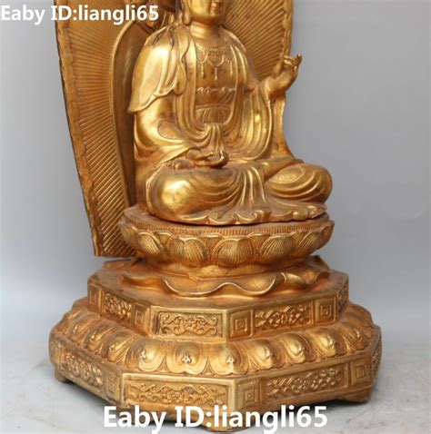 China Bronze Buddhismus Kwan Yin Guanyin Guan Yin Bodhisattva