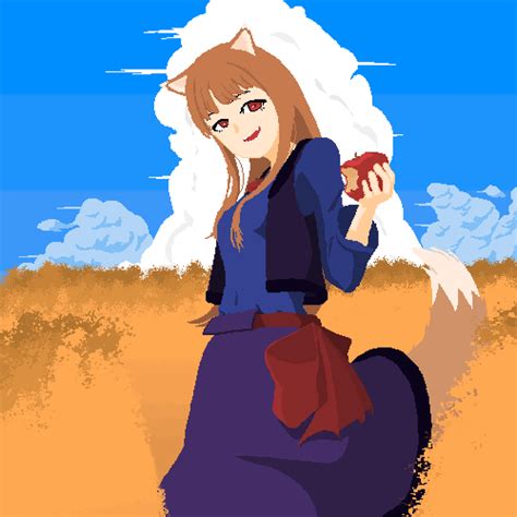 Holo In A Field R Spiceandwolf