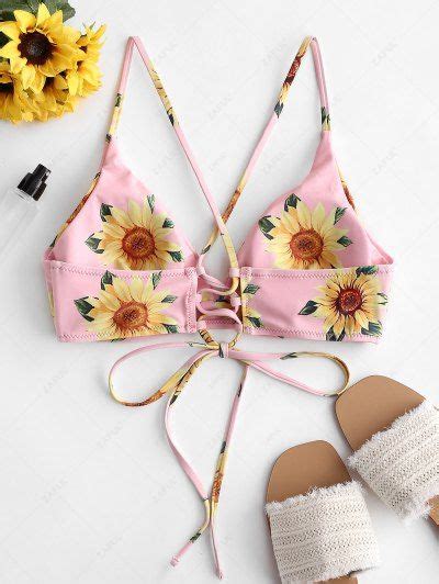 Sunflower Bikini Sunflower Swimsuit And Bathing Suit Online Zaful