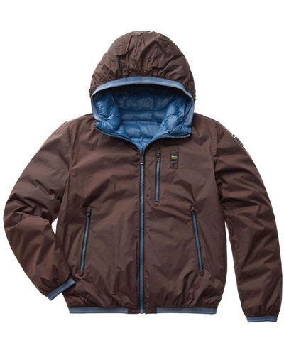 Brown Blauer Jackets For Men Lyst