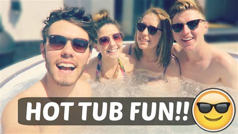 MY NEW HOT TUB YouTube