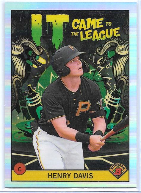 Henry Davis 2022 Bowman Chrome ICFL 1 It Came To The League Insert