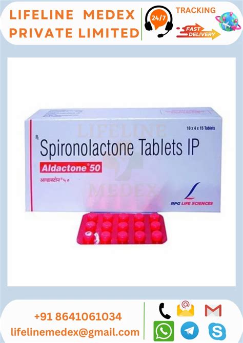 Spironolactone Aldactone Mg Tablet At Rs Stripe