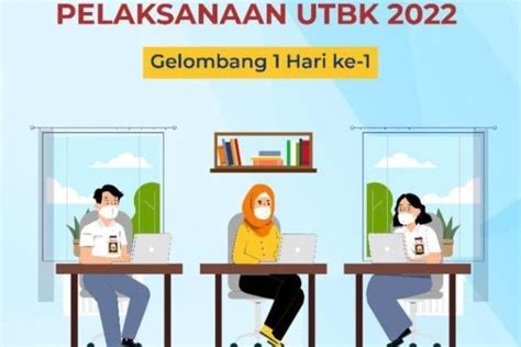 Hari Ini Utbk Sbmptn 2022 Gelombang 1 Dimulai Berikut Jadwal Aturan