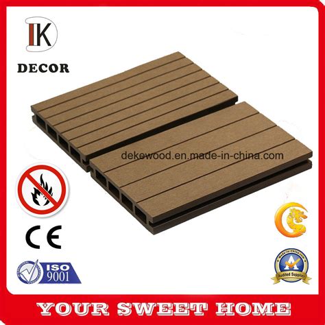 Anti Termite Wpc Decking Board Plastic Wood For Outdoor Flooring