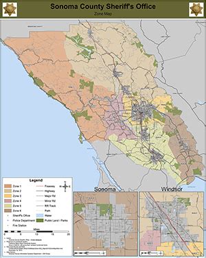 Zone Map — Sonoma County Sheriff's Office