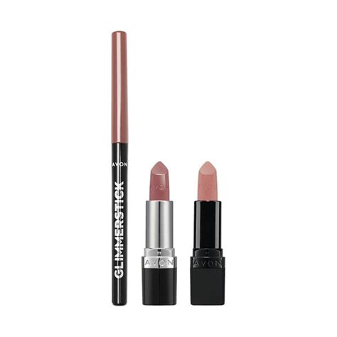 Avon Nude Lip Kit Gift Set The Cosmetics Fairy