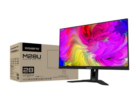 Gigabyte M28U-EK 28″ IPS 4K UHD Gaming Monitor 3840×2160 144Hz 8BIT 1MS ...