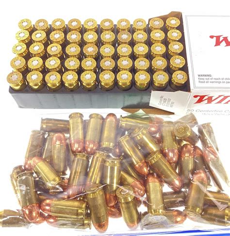 Lot 100 Rds Of Winchester 45 Auto Ammunition