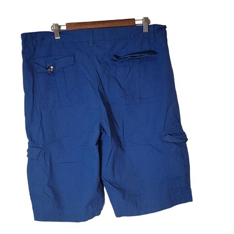 Southpole Presents The Size 36 Blue Cargo Shorts Depop