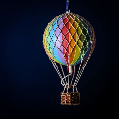 Hot Air Balloon Rainbow Various Sizes Furbellow Co