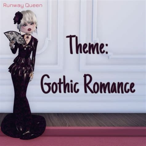 Dti Outfit Gothic Romance In 2024 Gothic Romance Dress To Impress