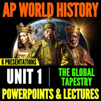 Ap World History Unit Global Tapestry Complete Unit Powerpoints