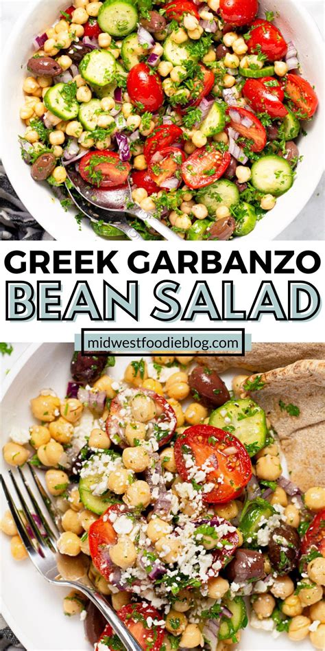 Mediterranean Garbanzo Bean Salad Artofit