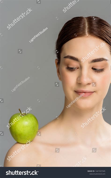 Naked Woman Apple Stock Photos Images Photography Shutterstock