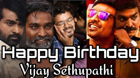 Vijay Sethupathi Birthday Special Mashup Makkal Selvan Trending