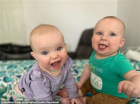 Record Breaking Twins Born From Embryos Frozen Years Ago Celebrate