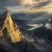 Winter Moonbeams Fitz Roy Argentina Marc Adamus Photography