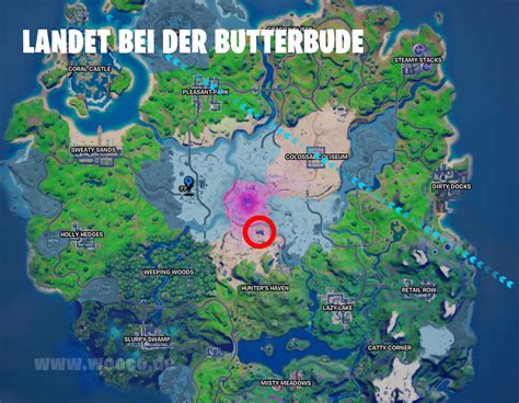 Fortnite Landet Bei Der Butterbude Season Auftrag