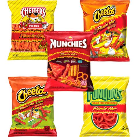 Frito Lay Flamin Hot Mix Count
