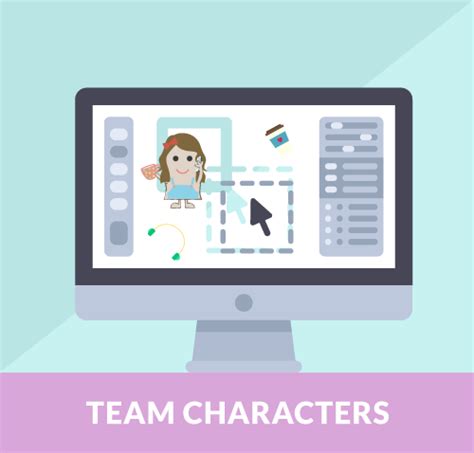 team characters design