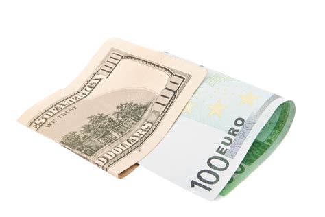 Euro And Dollar Isolated Euros, Isolated, Cash, Banking PNG Transparent