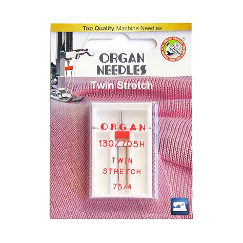 Organ Needles Twin Stretch Needle Janome