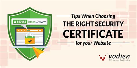 Tips When Choosing The Right Security Certificate For Your Website