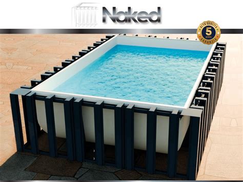 Piscina Fuoriterra Naked Maretto Piscine