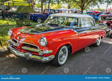 1956 Dodge Coronet Lancer 2 Door Hardtop Editorial Image Image Of