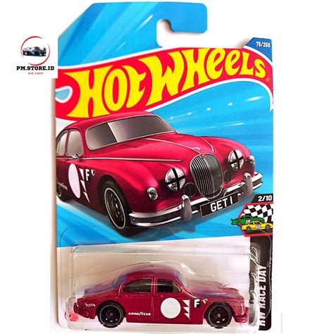 Jual Hot Wheels Jaguar Mk 1 Maroon Good Year Lot C 2025 Shopee Indonesia