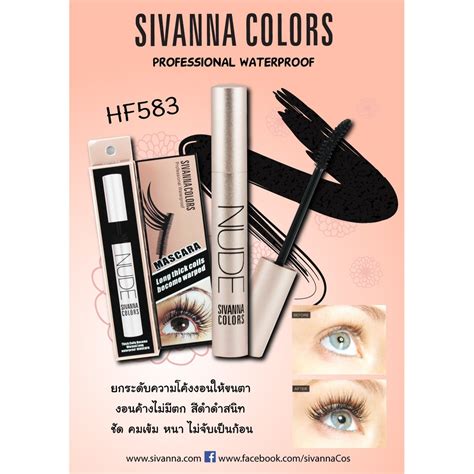 Jual SIVANNA COLORS NUDE MASCARA Shopee Indonesia