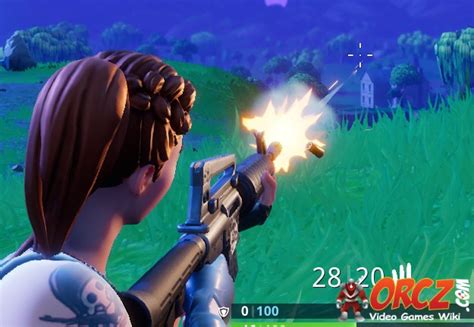 Fortnite Battle Royale Damage Opponents With Different Types Of