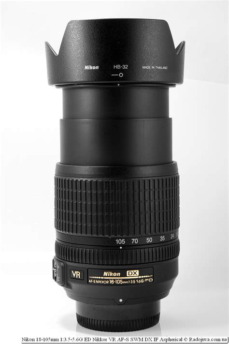 Обзор объектива Nikon 18-105mm f/3.5-5.6 VR AF-S | Радожива