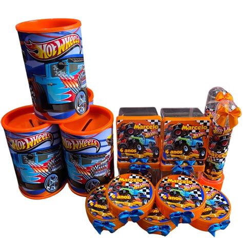 Lembrancinha Hot Wheels Itens Personalizados Elo