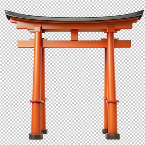 A Torii Gate Landmark Of Shinto Shrine In Japan Premium Ai Generated Psd