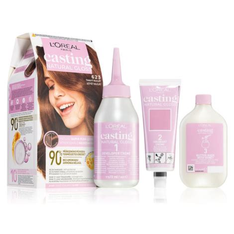 Lor Al Paris Casting Creme Natural Gloss Semipermanentn Barva Na Vlasy Odst N Blonde Miel