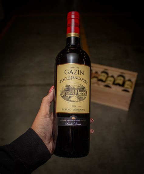 Last Bottle Chateau Gazin Rocquencourt Pessac Leognan