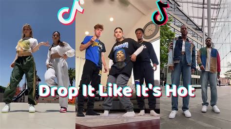 Drop It Like It S Hot Dance TikTok Compilation YouTube