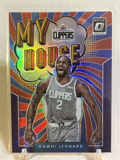 2021 Donruss Optic My House 7 Kawhi Leonard Purple Prizm EBay