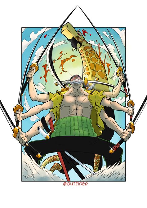 One Piece Zoro Vs Kaku