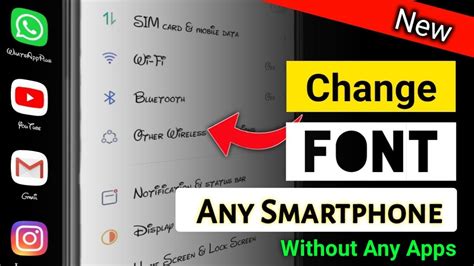 How To Change Font Style In Any Android Device Front Style Font