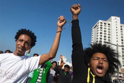 African Asylum Seekers In Third Day Of Israel Protests