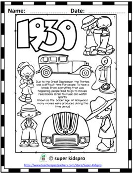 Decades Coloring Pages Coloring Pages