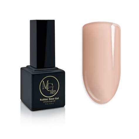 RUBBER BASE GEL PEACH NUDE MGart
