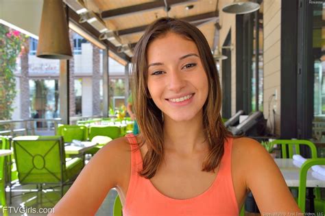 Adorable Skinny Teen Roxanna Flashes Her Trimmed Vagina In Public CoedCherry