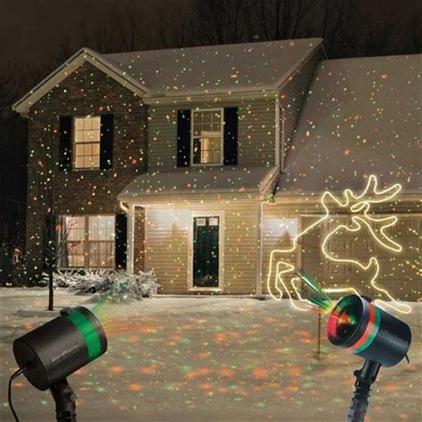 Waterproof Christmas Projector Lamp Led Moving Blizzard Laser Light