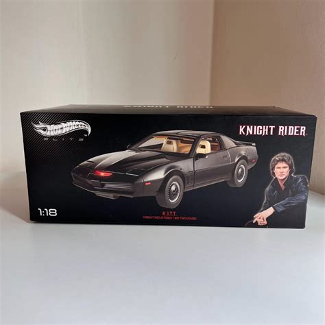 Hot Wheels Elite K I T T Knight Rider Pontiac Trans Am Model Mattel Hobbies Toys